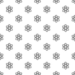 Atom pattern vector seamless repeating for any web design
