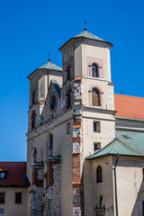 Fototapeta premium L'Abbaye de Tyniec près de Cracovie