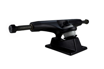 Black Skateboard trucks