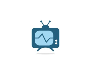Naklejka premium TV logo