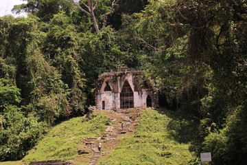 Fototapeta na wymiar Mexico Palenque Chiapas