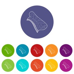 Arabic carpet icon. Outline illustration of arabic carpet vector icon for web