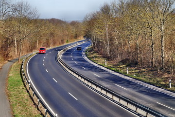 Turning the road
