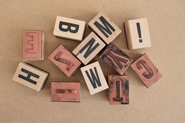 Obraz premium Alphabet Letters