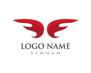 Wing Logo Template