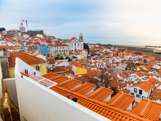 Panorama Of Lisbon View