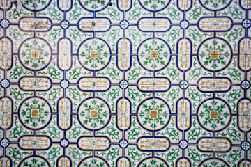 Portugal Patterned Tiles Mosaic 