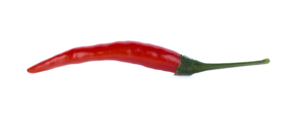 chili pepper isolated on a white background Clipping Path