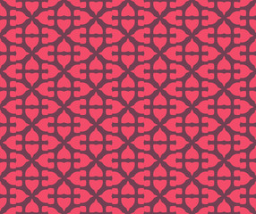 Fototapeta premium simple abstract seamless ornament pattern background