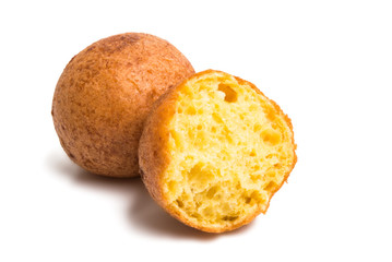 cheese donut isolated