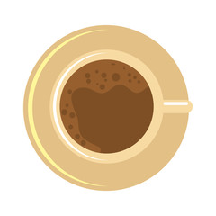 coffee cup isolated icon vector illustration design