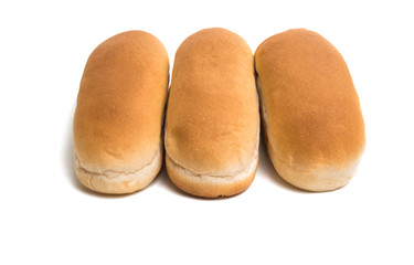 Sausage rolls isolated