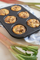 Rhabarber Muffins