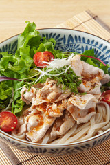 冷しゃぶうどん
