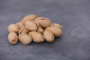 Handful of nuts pecan