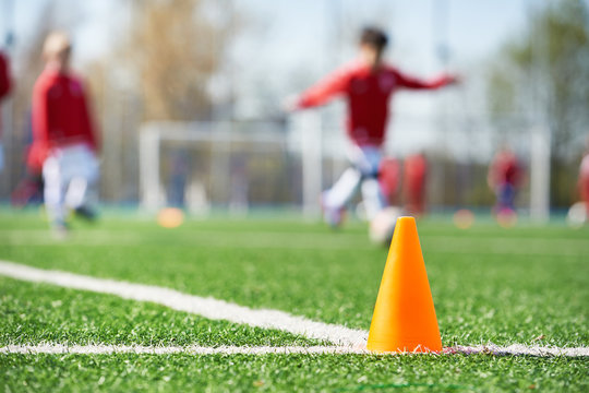 Orange Cone For Training Football