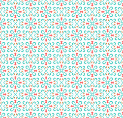 simple ornament seamless pattern background