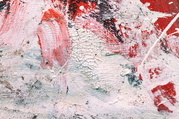 Abstract paint texture on canvas for design