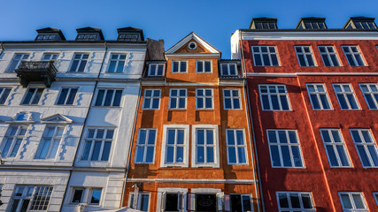 Fototapeta premium Buildings in Nyhavn, Copenhagen, Denmark