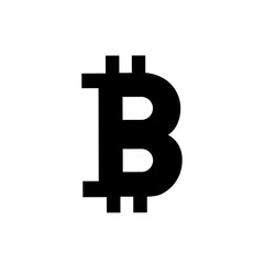 Bitcoin vector icon