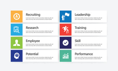 Human Resources Infographic Icon Set
