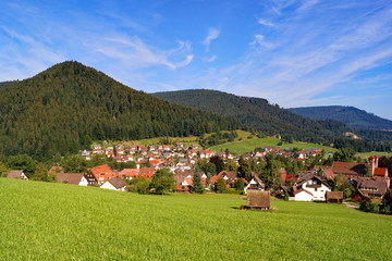 Fototapeta na wymiar Kloster Reichenbach ( Baiersbronn ) - Baden-Württenberg 