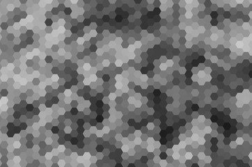 grey hexagon abstract polygonal texture
