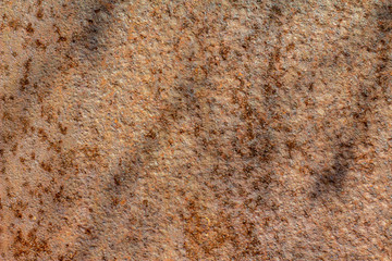 Rusty old iron background wall. Metal surfaces