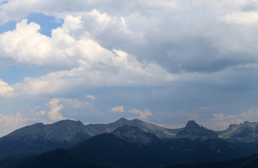 Obraz premium beautiful scenic mountain landscape