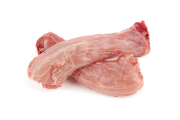 Raw chicken neck