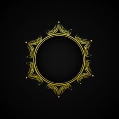 frame modern vector illustration