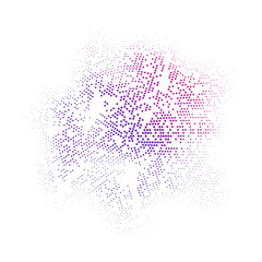 Abstract background with colorful circles in minimalistic style. Minimal concept for brochure design, flyer, print, presentation etc.