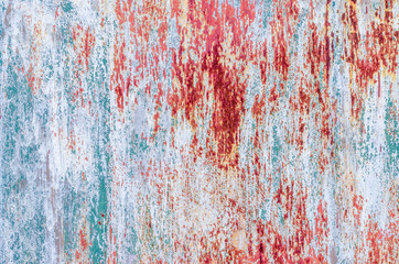 Colored texture background cracked paint