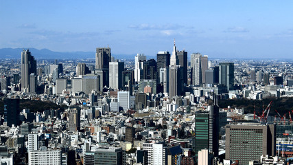 Fototapeta premium 東京の都市景観 新宿