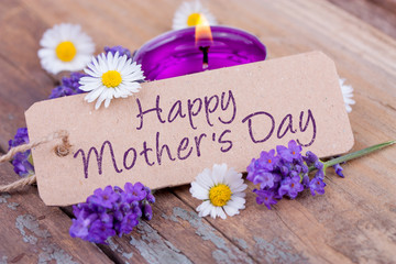 Happy Mothers Day Card  -- Wellness Coupon