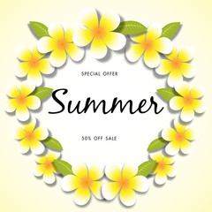 Summer Sale Background Vector