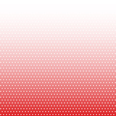 Geometric modern vector pattern. Dotted ornament with red and white elements. Geometric abstract pattern