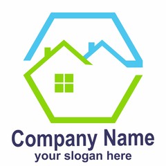 sale, architecture, estate, building, house, home, icon, green, symbol, button, sign, isolated, real, business, logo, stock, design, vector, template, modern, company, corporate, graphic, style