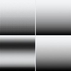 Halftone dots on white background