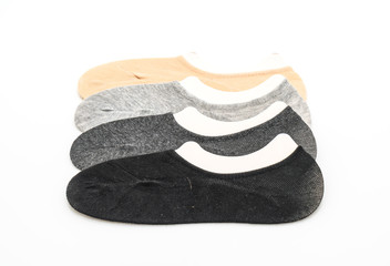 short socks isolated on white