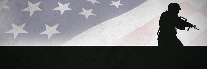 Fototapeta premium Composite image of close up of the us flag