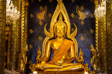 Temple of Wat Phra Si Rattana Mahathat, Phitsanulok, Thailand