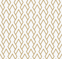 Abstract geometric pattern with lines. A seamless vector background. Graphic modern pattern.