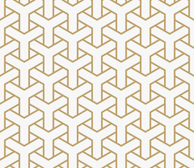 Abstract geometric pattern with lines. A seamless vector backgro