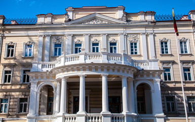 Vilnius a Fragment of an Ancient Building
