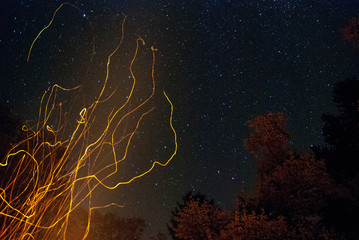 Feu et étoiles
