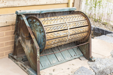 Old Threshing Machine