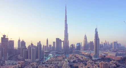 Foto op Aluminium Skyline van Dubai, Verenigde Arabische Emiraten © Iakov Kalinin