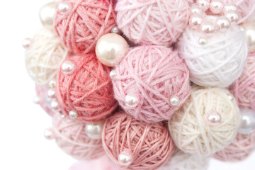 Balls of yarn