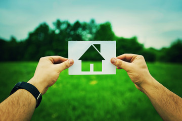 holding home symbol